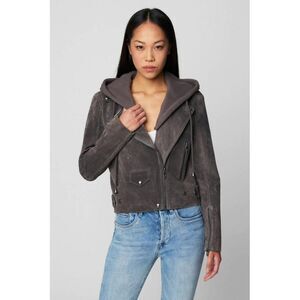 BLANKNYC Sz. XS New High Altitude Hooded Moto Jacket